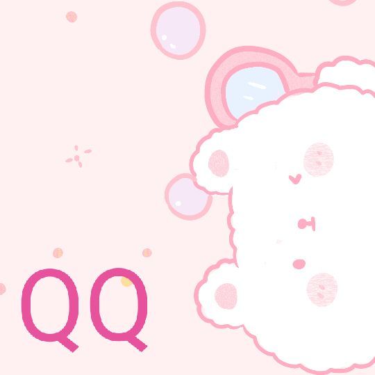 QQ_粉色气泡熊