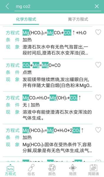 化学方程式