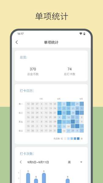 元气打卡-日常打卡与习惯养成